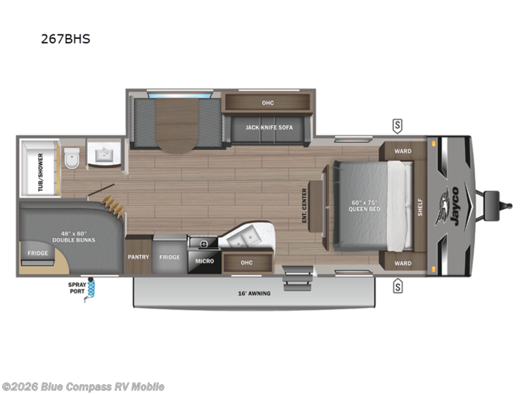 Email now about this 2024 Jayco Jay Flight 267BHS! Used 2024 Jayco Jay Flight 267BHS available in Theodore, Alabama