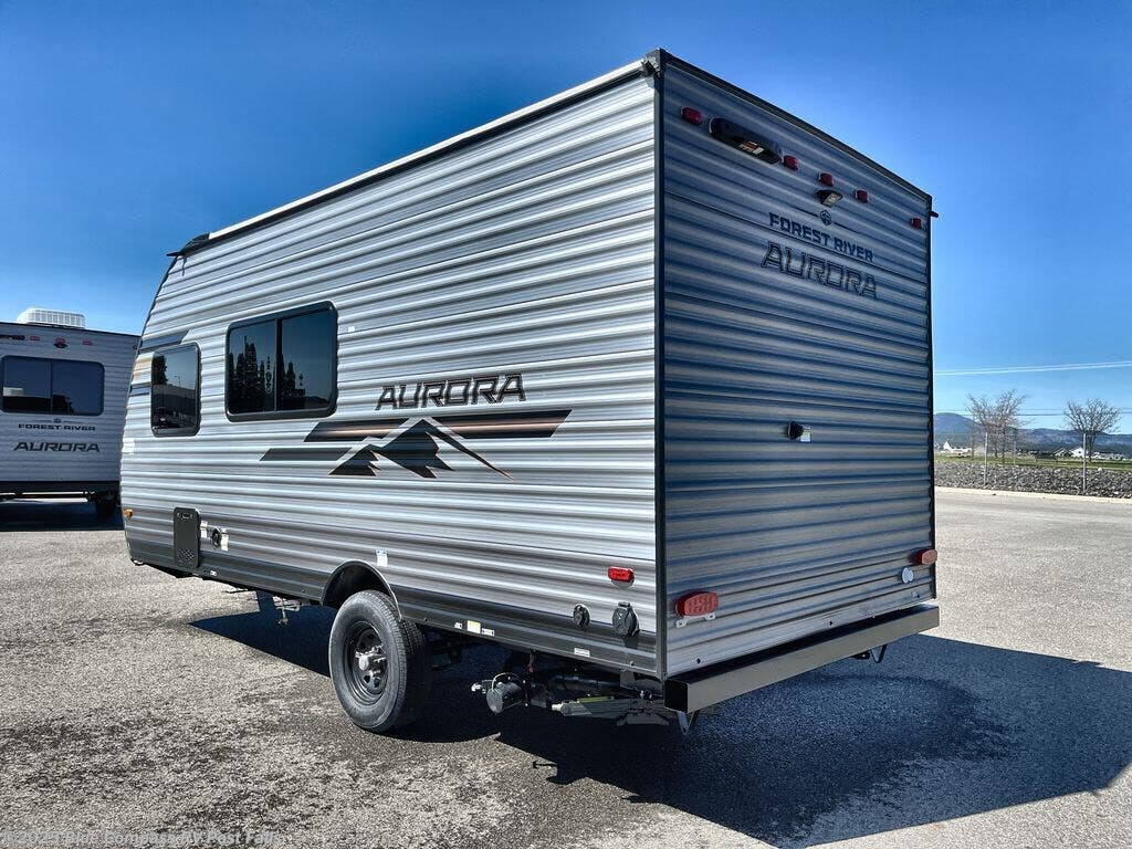 Contact us now about this 2025 Forest River Aurora Light 16BHX! 2025 Aurora Light 16BHX by Forest River from Blue Compass RV Post Falls in Post Falls, Idaho