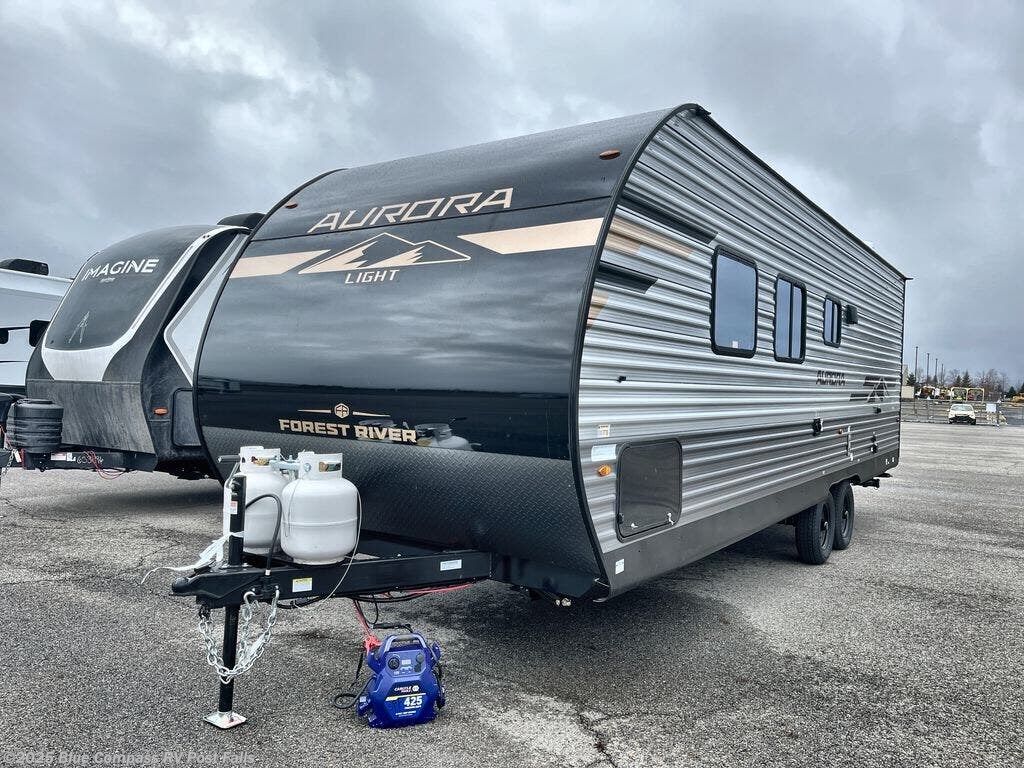 Contact us now about this 2025 Forest River Aurora Light 26BH! 2025 Aurora Light 26BH by Forest River from Blue Compass RV Post Falls in Post Falls, Idaho