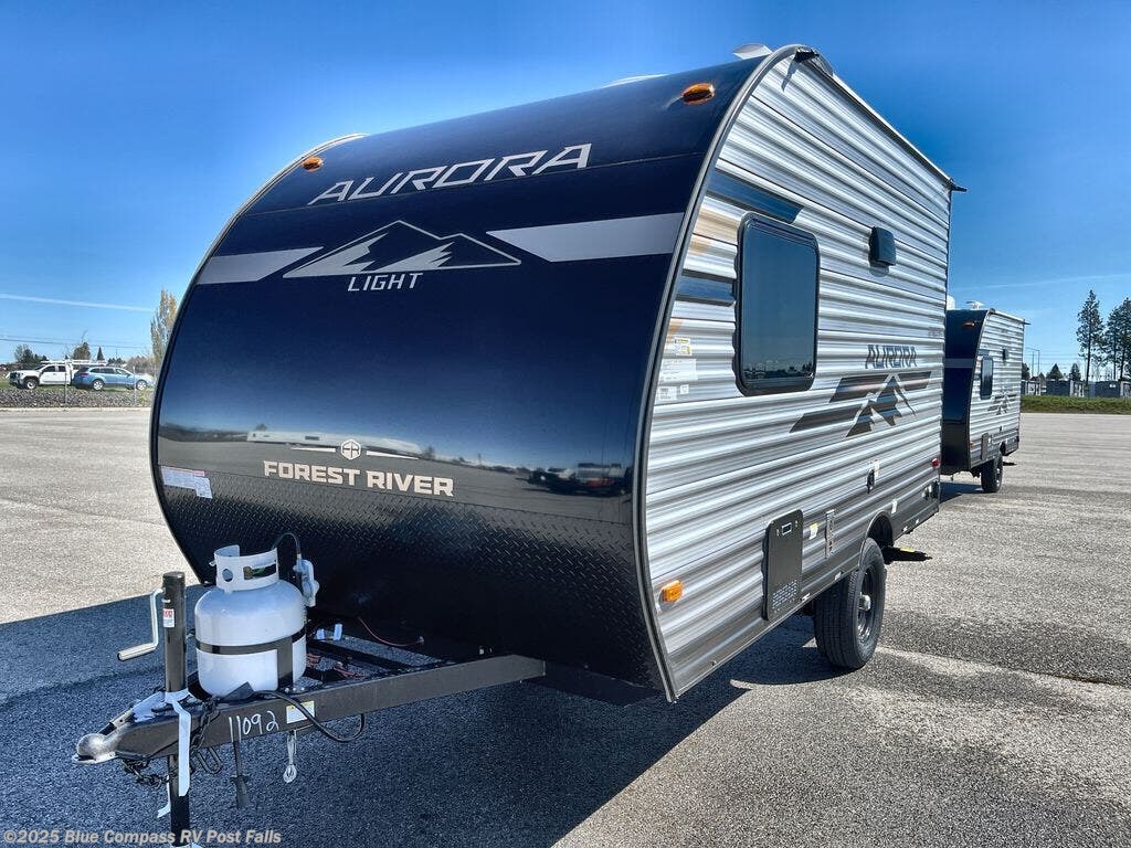 Email now about this 2025 Forest River Aurora Light 13BHX! New 2025 Forest River Aurora Light 13BHX available in Post Falls, Idaho