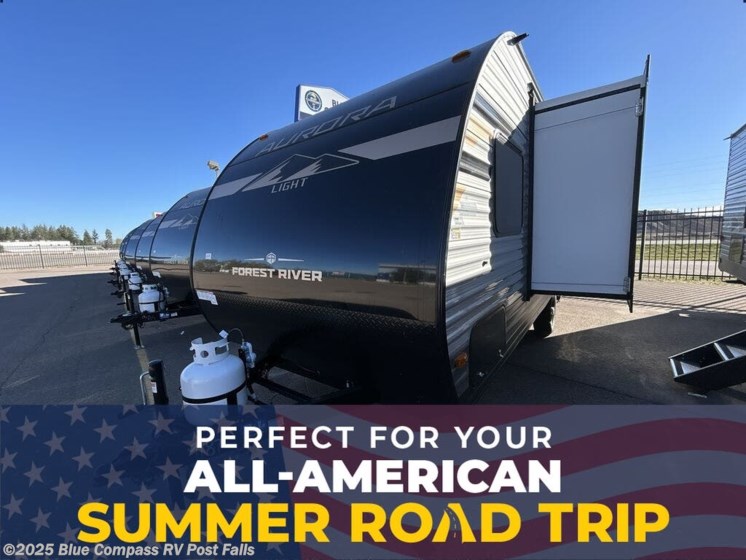 Email now about this 2025 Forest River Aurora Light 18BHS! New 2025 Forest River Aurora Light 18BHS available in Post Falls, Idaho