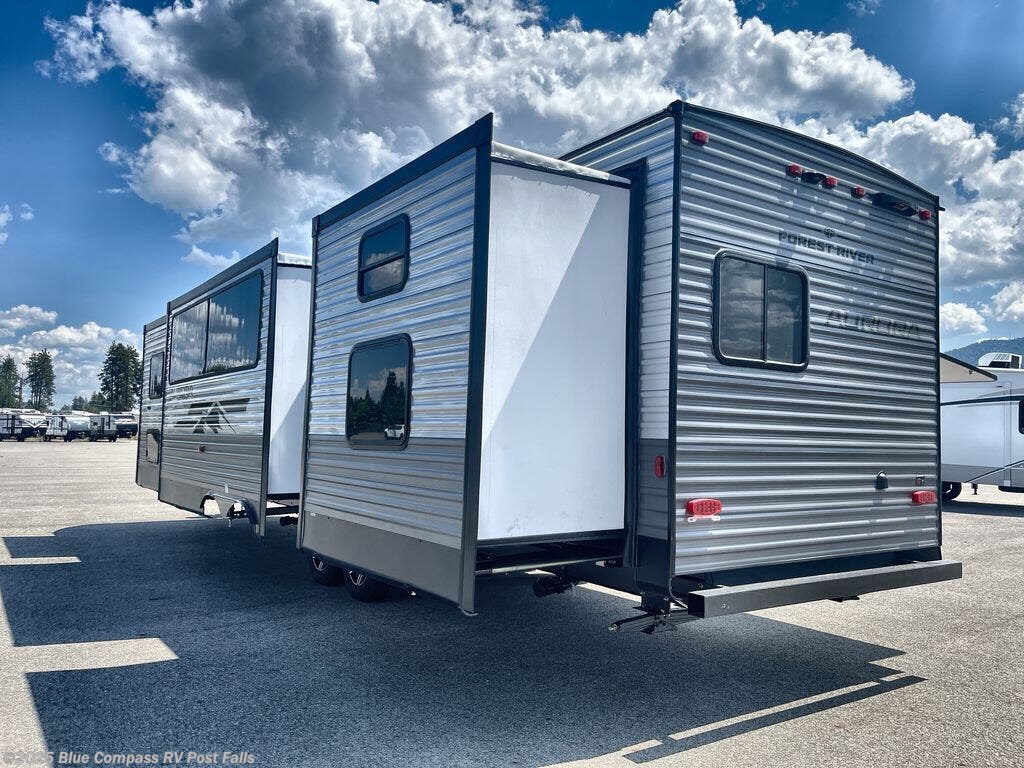 Contact us now about this 2026 Forest River Aurora 34BHTS! 2026 Aurora 34BHTS by Forest River from Blue Compass RV Post Falls in Post Falls, Idaho