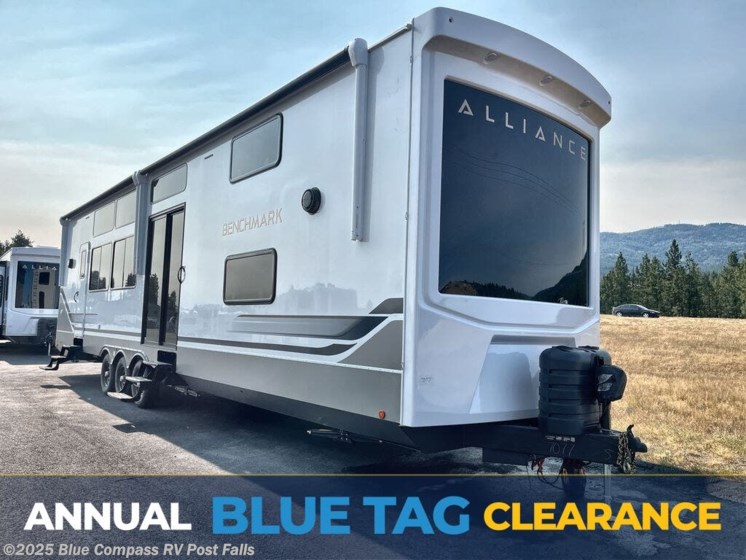 Email now about this 2026 Alliance RV Benchmark 44LFT! New 2026 Alliance RV Benchmark 44LFT available in Post Falls, Idaho