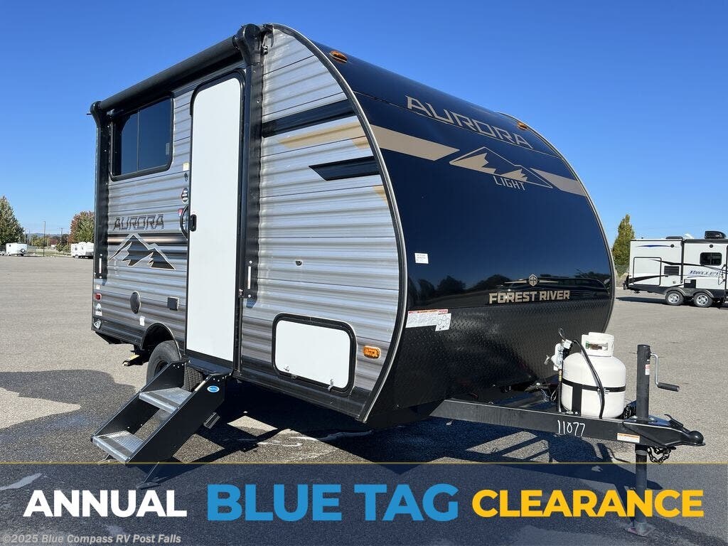 Email now about this 2025 Forest River Aurora Light 13BHX! New 2025 Forest River Aurora Light 13BHX available in Post Falls, Idaho