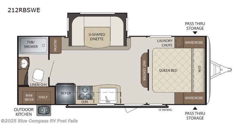 Call now about this 2019 Keystone Bullet 212RBSWE! 2019 Keystone Bullet 212RBSWE - Used Travel Trailer For Sale by Blue Compass RV Post Falls in Post Falls, Idaho features Slideout