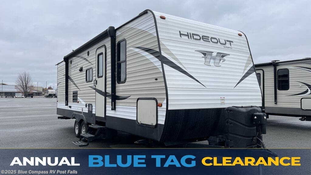 Email now about this 2018 Keystone Hideout 26LHSWE! Used 2018 Keystone Hideout 26LHSWE available in Post Falls, Idaho
