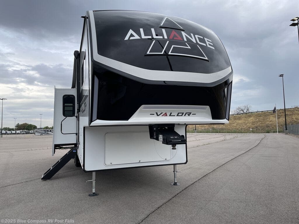 Call now about this 2026 Alliance RV Valor All-Access 32A10! 2026 Alliance RV Valor All-Access 32A10 - New Fifth Wheel For Sale by Blue Compass RV Post Falls in Post Falls, Idaho