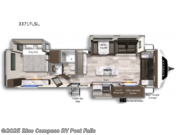 Call now about this 2022 Dutchmen Kodiak Ultimate 3371FLSL! 2022 Dutchmen Kodiak Ultimate 3371FLSL - Used Travel Trailer For Sale by Blue Compass RV Post Falls in Post Falls, Idaho features Slideout