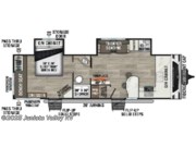 Floorplan of 2025 Venture RV Stratus SR262VFK