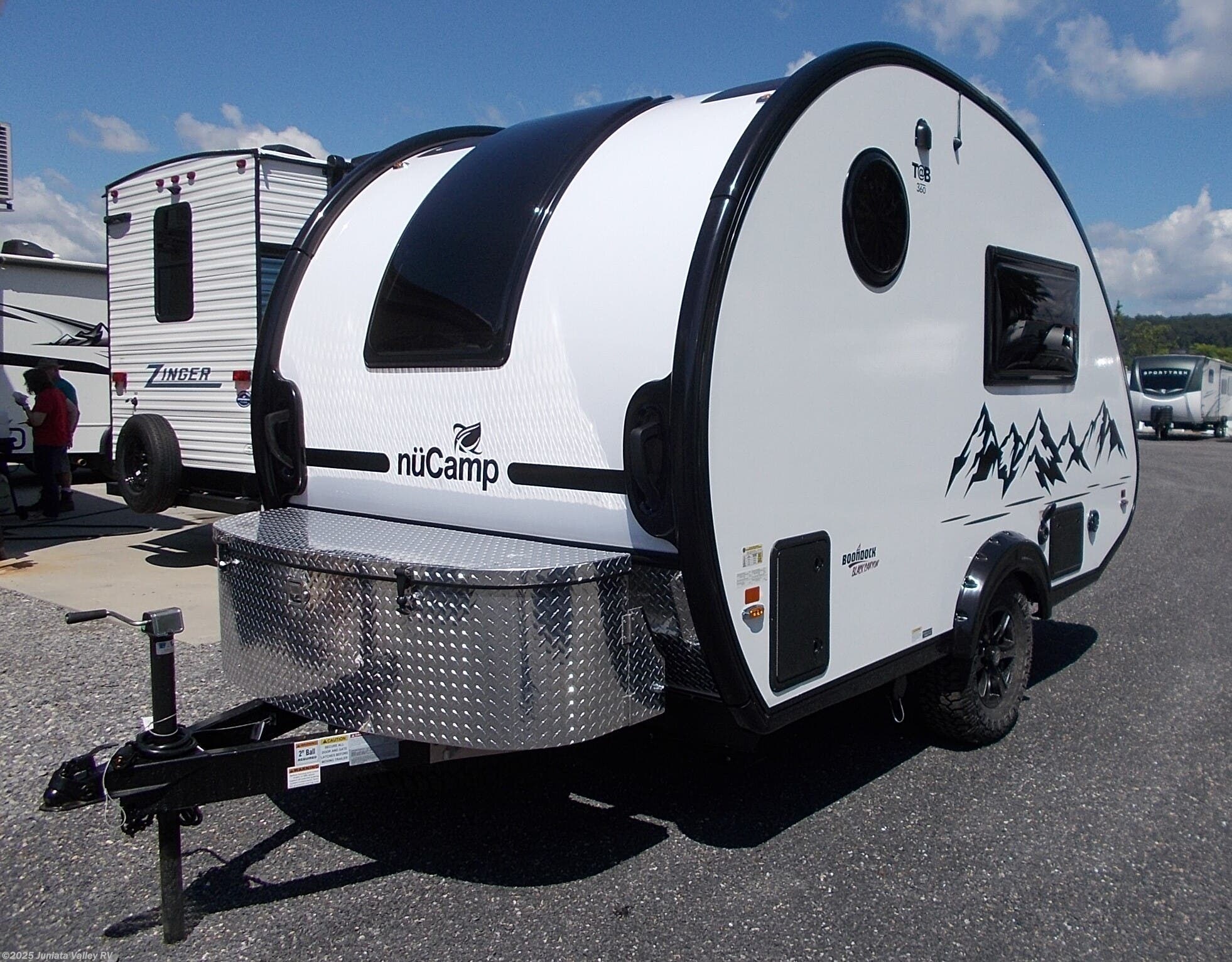 Call now about this 2026 NuCamp TAB 360! 2026 NuCamp TAB 360 - New Travel Trailer For Sale by Juniata Valley RV in Mifflintown, Pennsylvania features LED Lights, Self Contained, Converter, External Shower, 30 Amp Service