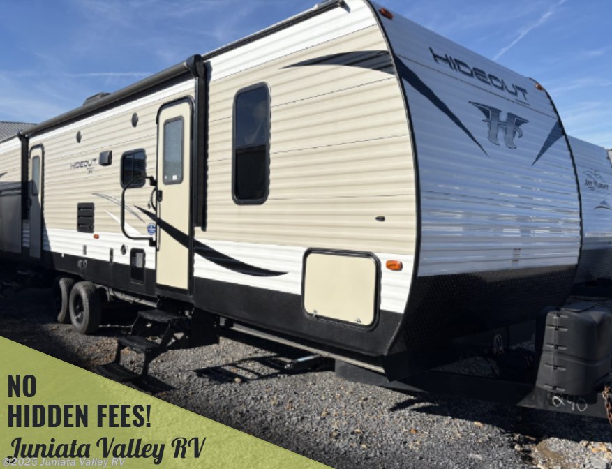 Email now about this 2019 Keystone Hideout 318LHS! Used 2019 Keystone Hideout 318LHS available in Mifflintown, Pennsylvania