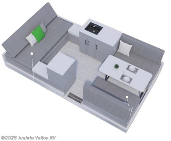 Floorplan of 2026 Aliner Scout Base