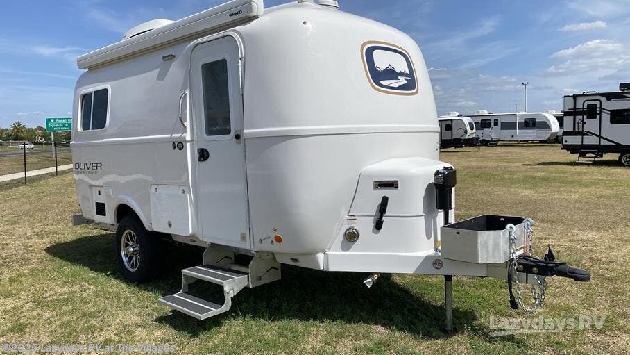 Call now about this 2025 Oliver Legacy Elite Std. Model! 2025 Oliver Legacy Elite Std. Model - New Travel Trailer For Sale by Lazydays RV at The Villages in Wildwood, Florida