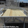 2024 Quality Aluminum 7410ALSL  - Utility Trailer New  in Hartford WI For Sale by B&B Trailers, Inc. call 262-214-0750 today for more info.