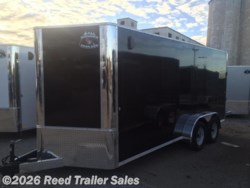 2026 R&M Trailer Mfg 7x16 Black Contractor V - New Cargo Trailer for sale by Reed Trailer Sales in Omaha, Nebraska
