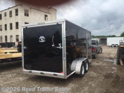 New 2026 R&M Trailer Mfg 7x16 Black Contractor V available in Omaha, Nebraska