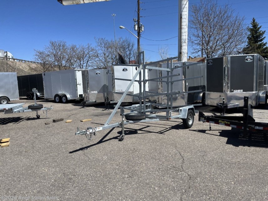 New 2024 SportTrail Kayak/Canoe Galvanized Trailer available in Omaha, Nebraska