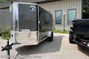 2026 R&M Trailer Mfg 5x10+v-nose Cargo Trailer