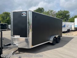 2026 R&M Trailer Mfg EC 7 16 TA Flat Black - New Cargo Trailer for sale by Reed Trailer Sales in Omaha, Nebraska