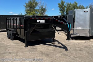 2025 MP Custom Trailers 14ft 14k 4ft tall Goosenck dump trailer