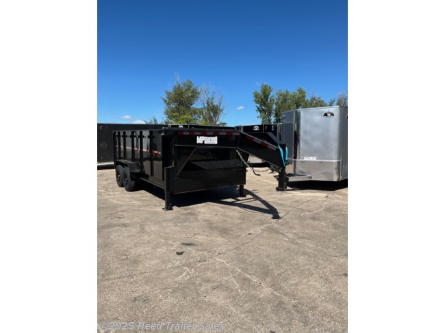 2025 MP Custom Trailers 14ft 14k 4ft tall Goosenck dump trailer