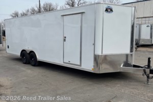 2026 R&M Trailer Mfg 8.5x24+v-nose (TAS 9990 GVWR)