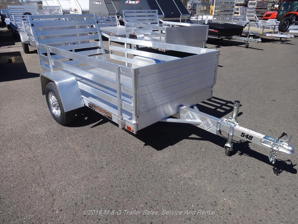 New Aluma Utility Trailer Classifieds 2017 Aluma 548LW Aluminum