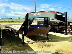 2025 Top Hat Goose Neck Lo Pro 25X102 - New Flatbed Trailer for sale by Extreme Trailers of Texas in Baytown, Texas