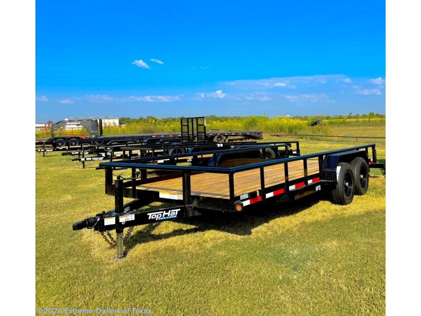 New 2026 Top Hat Heavy Pipe Utility 18X83 available in Baytown, Texas