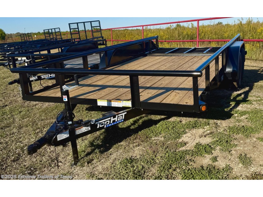 New 2026 Top Hat Medium Pipe Utility 16X83 available in Baytown, Texas