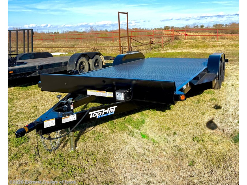 New 2026 Top Hat Car Hauler Rally Steel Floor 18X83 available in Baytown, Texas