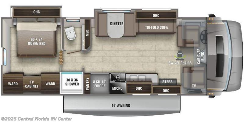 Stock Image for 2022 Entegra Coach 29V (options and colors may vary)