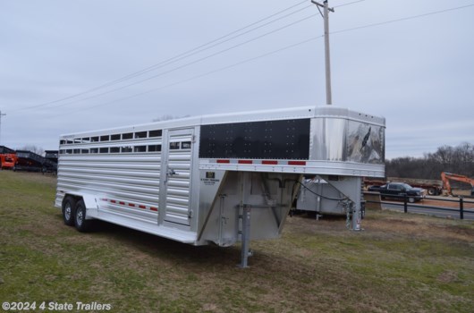 Livestock Trailer - 2023 Featherlite 6'7" X 24' X 6'6" Rubber Floor available New in Fairland, OK