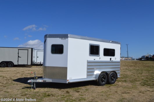 2 Horse Trailer - 2024 Featherlite Big Horse Big Horse 7X14'4"X7'6" 2 HORSE STRAIGHT LOAD available New in Fairland, OK