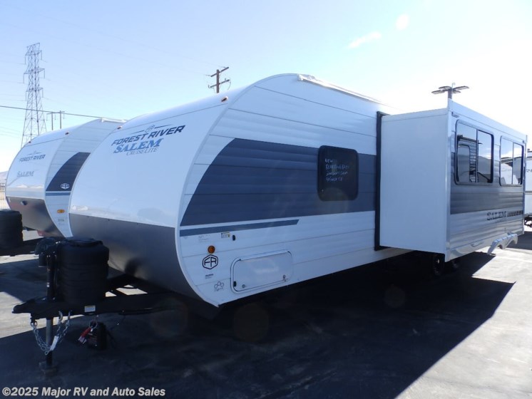 Email now about this 2026 Forest River Salem 26ICE, 1 SLIDE, 15K BTU A/C, REAR BUNKS, FRONT WAL! New 2026 Forest River Salem 26ICE, 1 SLIDE, 15K BTU A/C, REAR BUNKS, FRONT WAL available in Hesperia, California