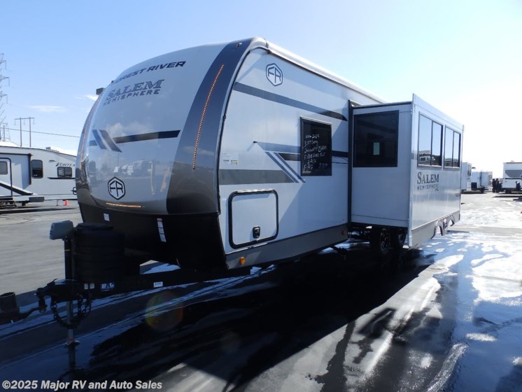 Email now about this 2025 Forest River Salem Hemisphere 25RBHL, 1 SLIDE, 2 A/C'S, REAR BATHROOM, FRONT WAL! New 2025 Forest River Salem Hemisphere 25RBHL, 1 SLIDE, 2 A/C'S, REAR BATHROOM, FRONT WAL available in Hesperia, California