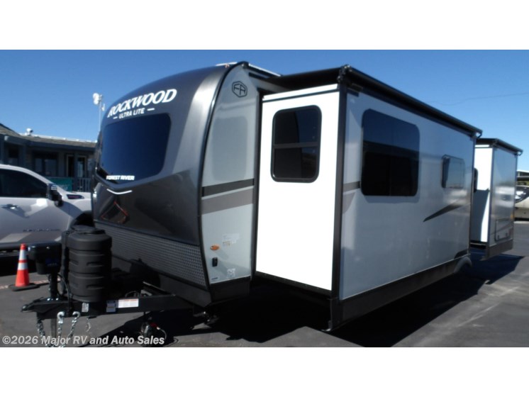 Email now about this 2026 Forest River Rockwood 2608BS, 2 SLIDES, 2 A/C'S, 400 WATT SOLAR, AUTO-LE! New 2026 Forest River Rockwood 2608BS, 2 SLIDES, 2 A/C'S, 400 WATT SOLAR, AUTO-LE available in Hesperia, California