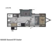 Call now about this 2022 Winnebago Minnie 2201MB! 2022 Winnebago Minnie 2201MB - Used Travel Trailer For Sale by General RV Center in North Canton, Ohio features Slideout