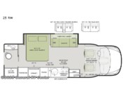 Call now about this 2021 Tiffin Wayfarer 25 RW! 2021 Tiffin Wayfarer 25 RW - Used Class C For Sale by General RV Center in North Canton, Ohio features Slideout