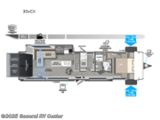 Call now about this 2025 Forest River Wildwood FSX 30VCX! 2025 Forest River Wildwood FSX 30VCX - New Travel Trailer For Sale by General RV Center in North Canton, Ohio features Slideout