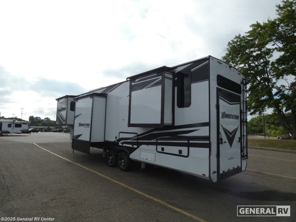 Contact us now about this 2023 Grand Design Momentum M CLASS 336M! 2023 Momentum M CLASS 336M by Grand Design from General RV Center in North Canton, Ohio