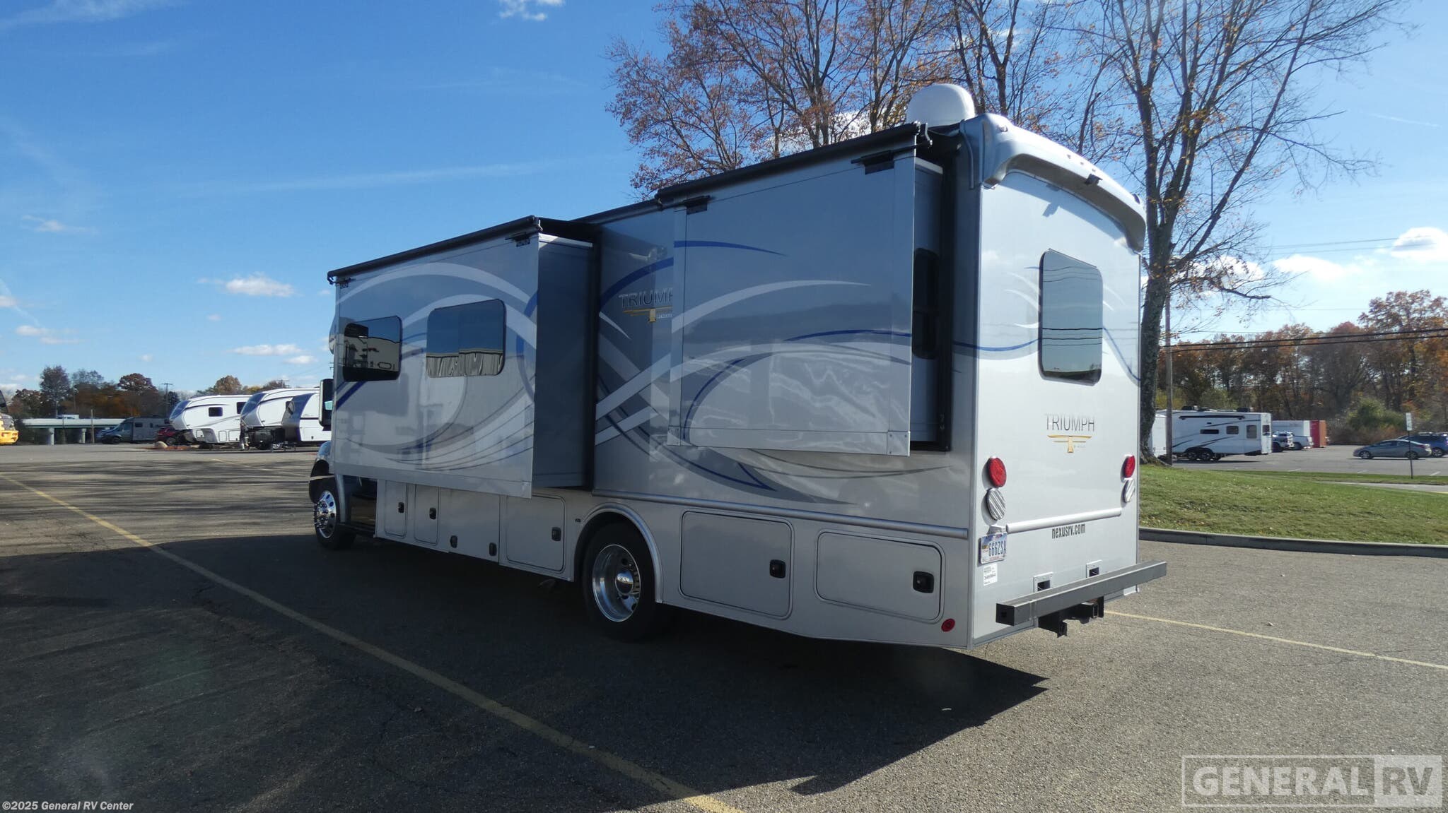 Contact us now about this 2025 Nexus Triumph 32TSC! 2025 Triumph 32TSC by Nexus from General RV Center in North Canton, Ohio