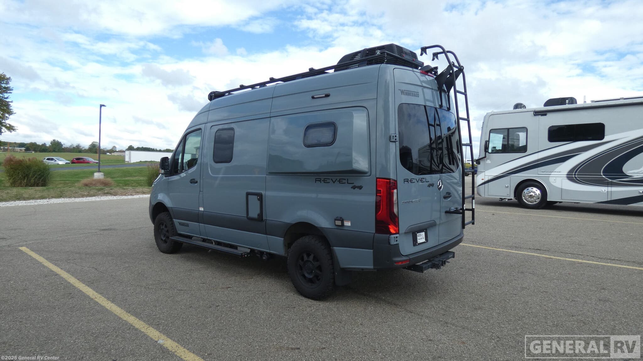 Contact us now about this 2023 Winnebago Revel 44E! 2023 Revel 44E by Winnebago from General RV Center in North Canton, Ohio