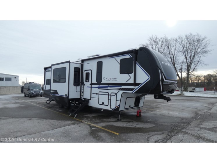 Email now about this 2026 Keystone Fuzion Impact Edition 337! New 2026 Keystone Fuzion Impact Edition 337 available in North Canton, Ohio