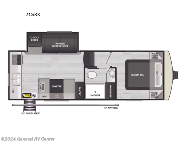 2024 Keystone Arcadia Select 21SRK - New Fifth Wheel For Sale by General RV Center in Orange Park, Florida