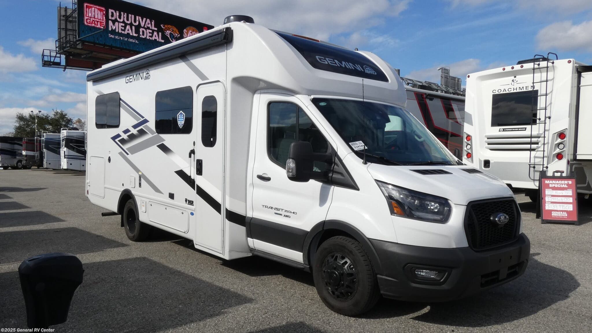 Email now about this 2026 Thor Motor Coach Gemini 24KB! New 2026 Thor Motor Coach Gemini 24KB available in Orange Park, Florida