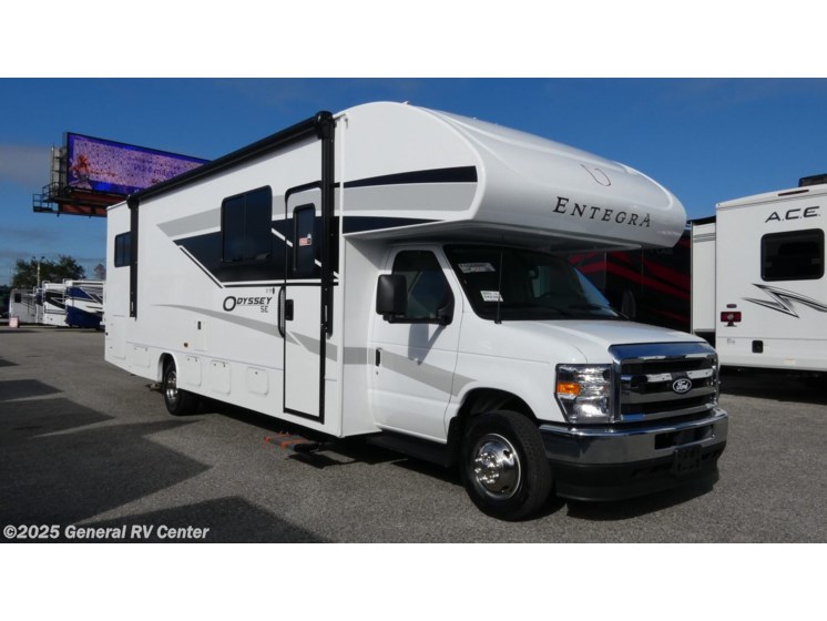 Email now about this 2026 Entegra Coach Odyssey 31F! New 2026 Entegra Coach Odyssey 31F available in Orange Park, Florida