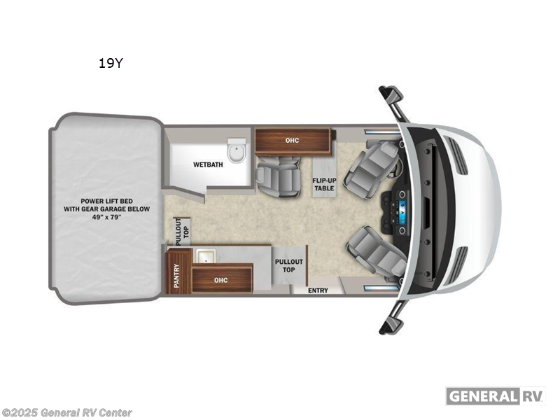 Call now about this 2023 Entegra Coach Launch 19Y! 2023 Entegra Coach Launch 19Y - Used Class B For Sale by General RV Center in Huntley, Illinois