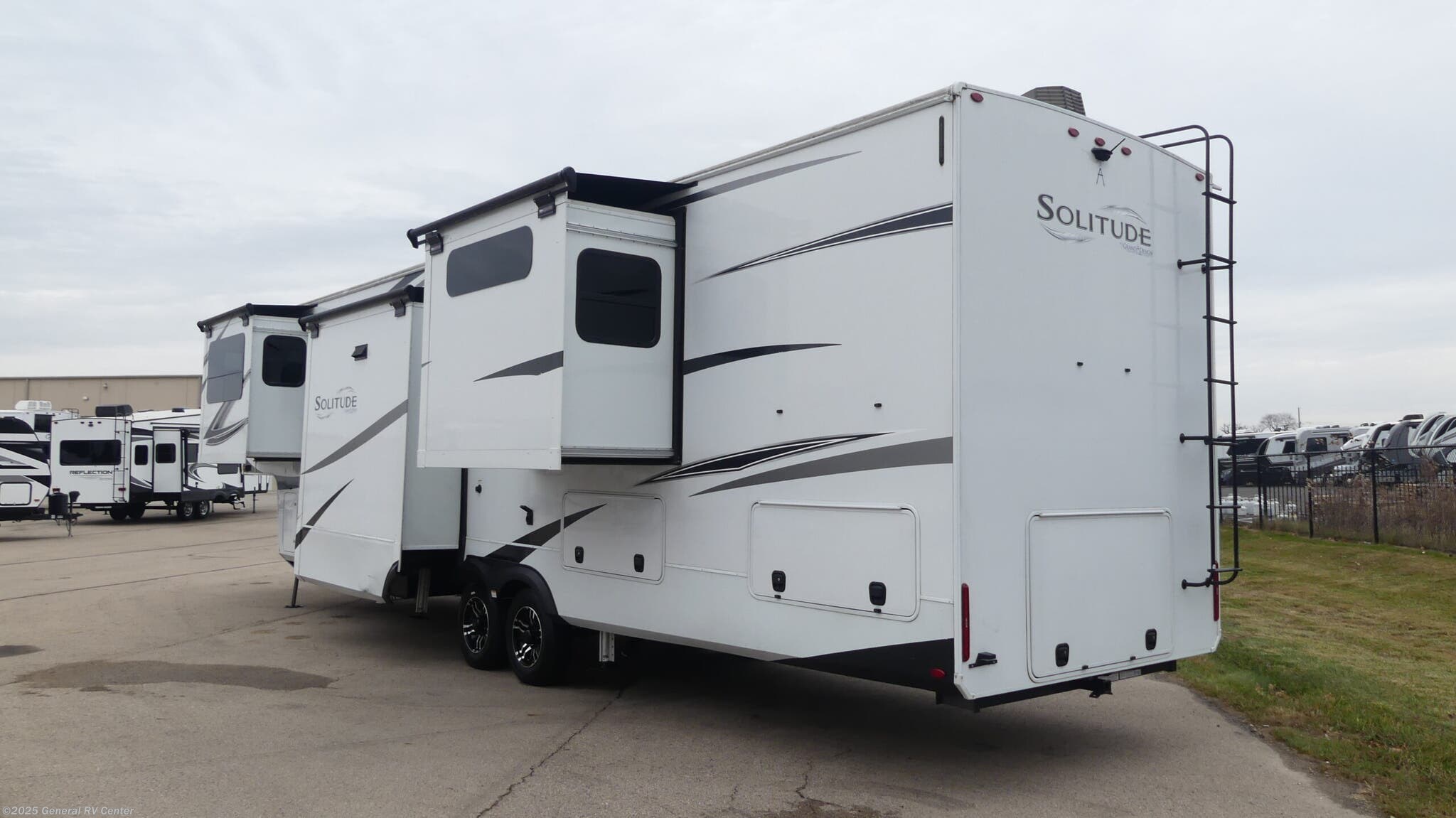Contact us now about this 2023 Grand Design Solitude 380FL-5S! 2023 Solitude 380FL-5S by Grand Design from General RV Center in Huntley, Illinois