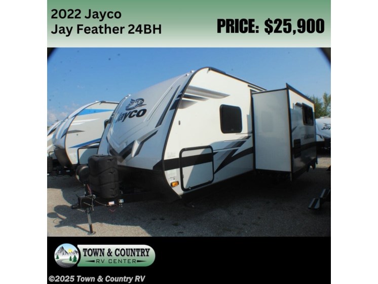Email now about this 2022 Jayco Jay Feather 24BH! Used 2022 Jayco Jay Feather 24BH available in Clyde, Ohio